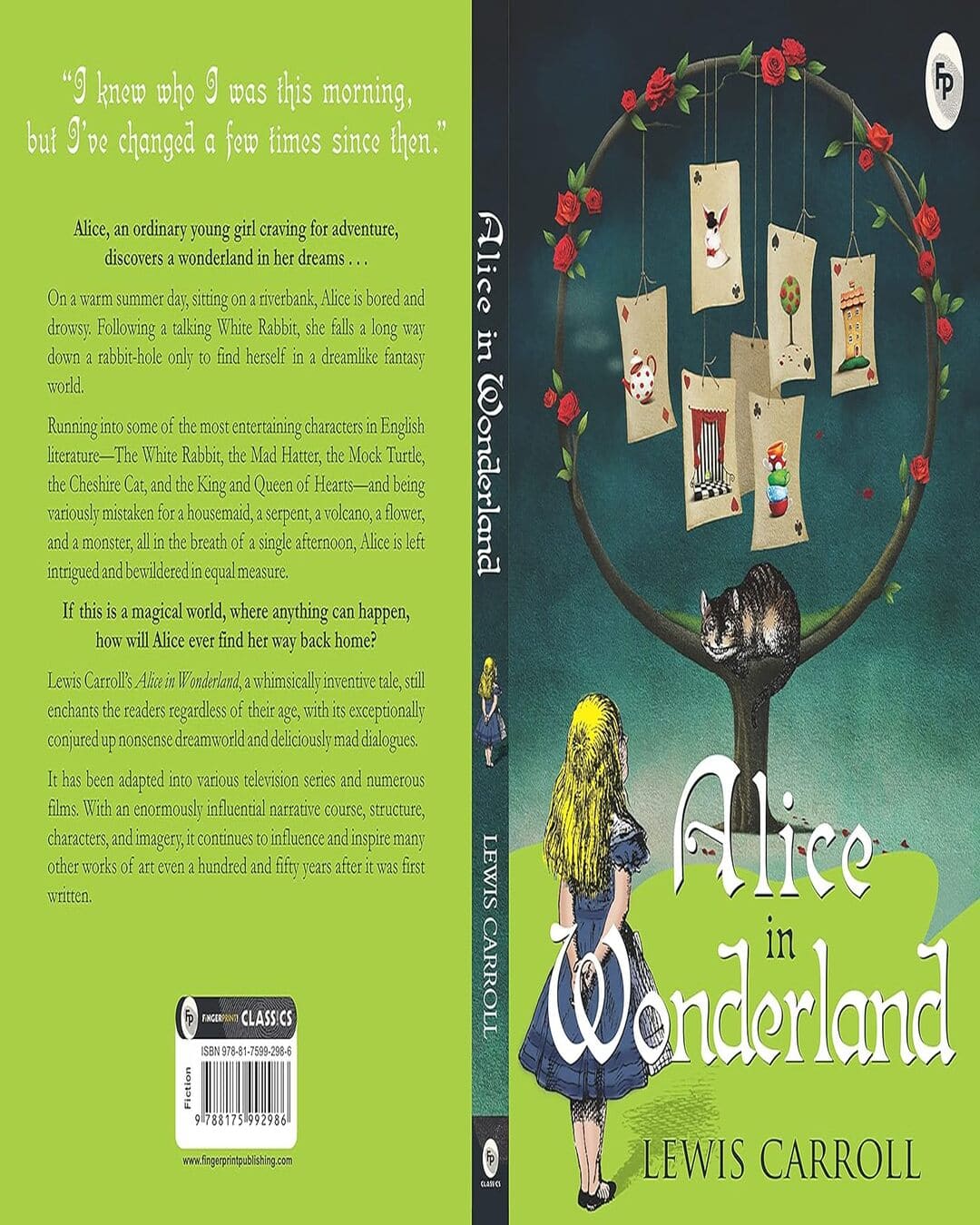 Alice in Wonderland by Lewis Carroll [Paperback]