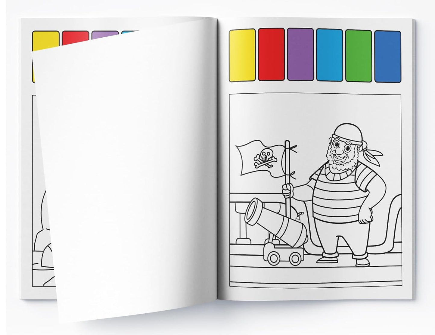 Pick and Paint Coloring Activity BookÂ For Kids: Pirates by Wonder House Books [Paperback]