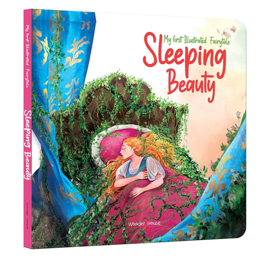 My First Illustrated Fairytale Board Book - Sleeping Beauty Board Book by Wonder House Books [Paperback]