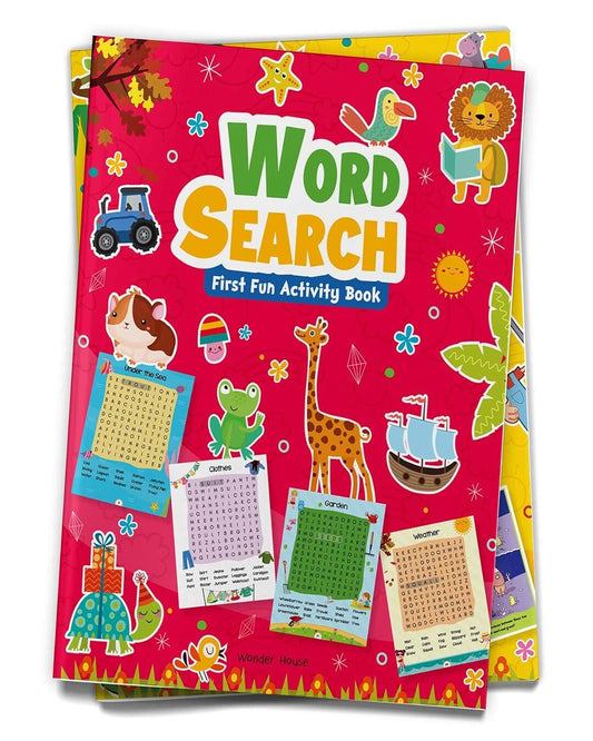 Word Search : First Fun Activity Books For Kids by Wonder House Books [Paperback]