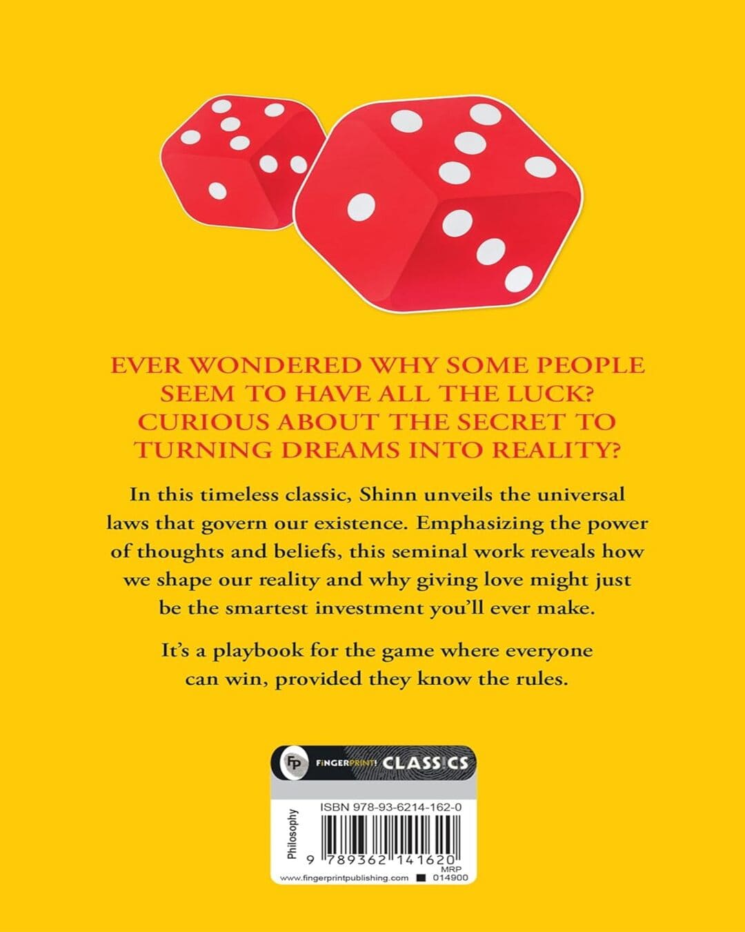The Game of Life and How to Play It by Florence Scovel Shinn [Paperback]