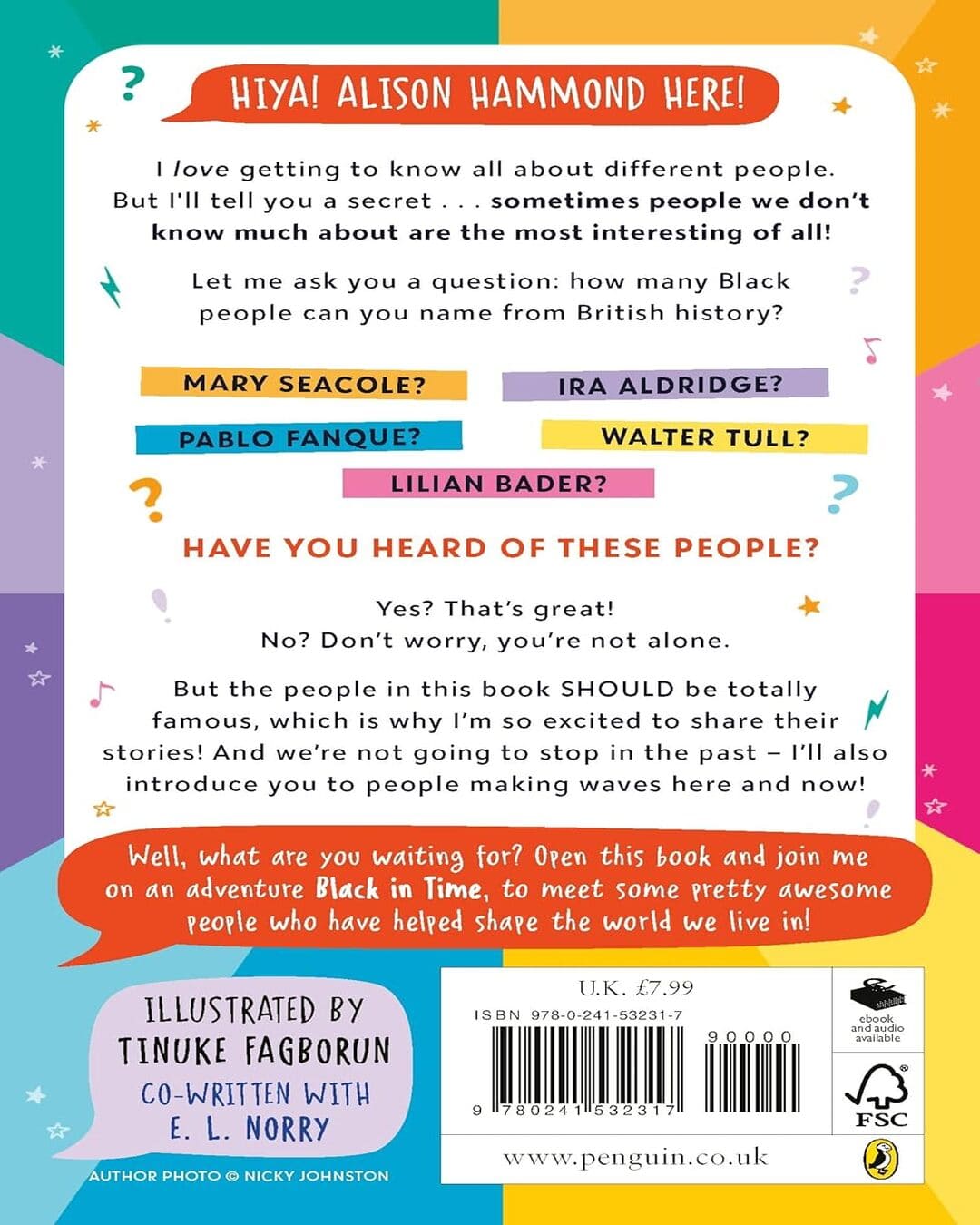 Black In Time by Alison Hammond [Paperback]