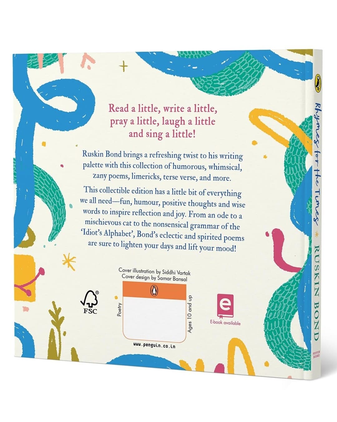 Rhymes for the Times by Ruskin Bond [Hardcover] - versoz.com