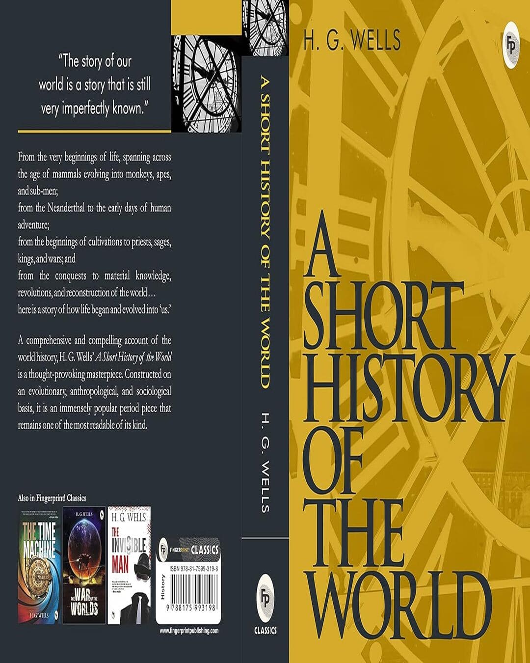 A Short History of The World by H. G. Wells [Paperback] - versoz.com