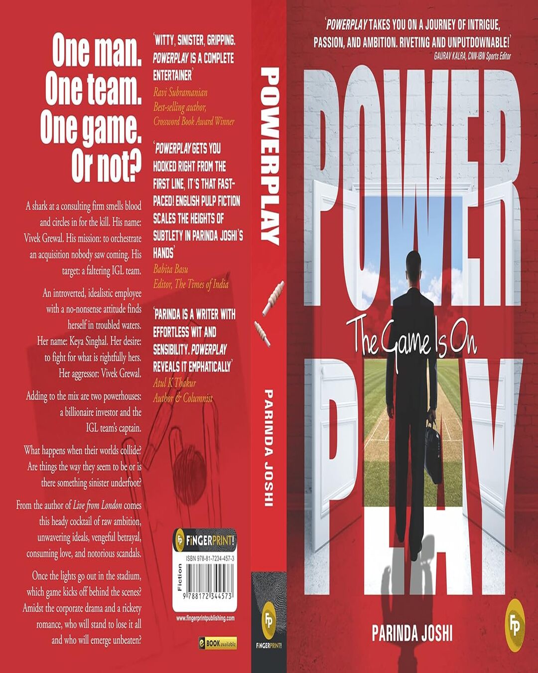 Powerplay: The Game Is On by Parinda Joshi [Paperback] - versoz.com