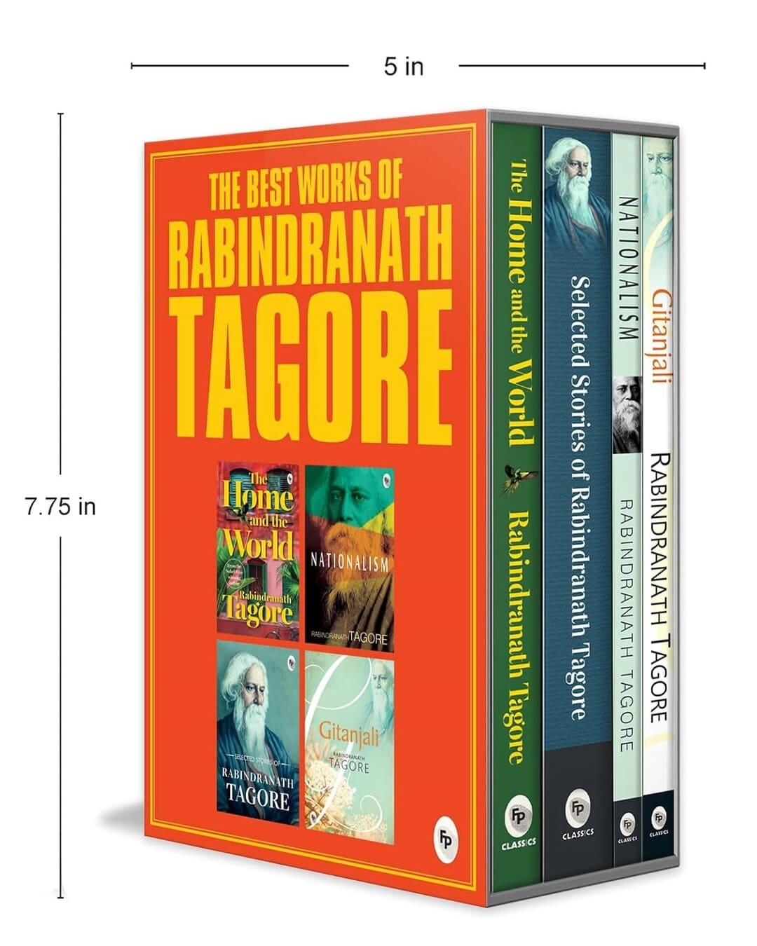 The Best Works of Rabindranath Tagore [Paperback Box Set] - versoz.com