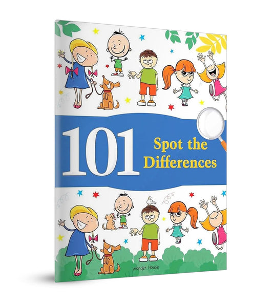 101 Spot the Differences : Fun Activity Books For Children by Wonder House Books [Paperback]