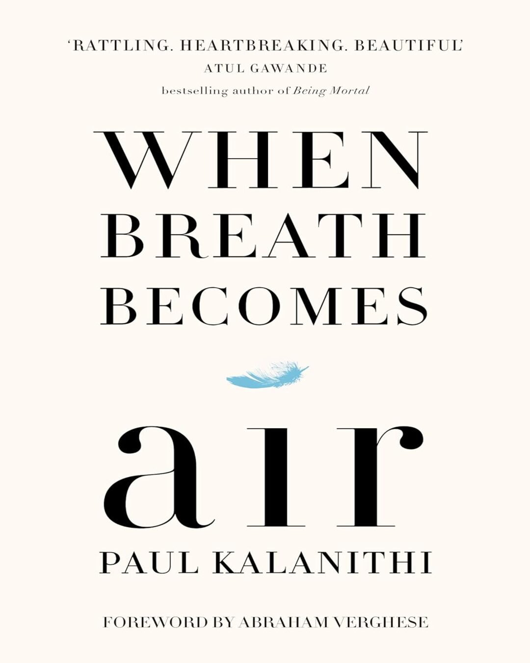 When Breath Becomes Air by Paul Kalanithi [Hardcover] - versoz.com
