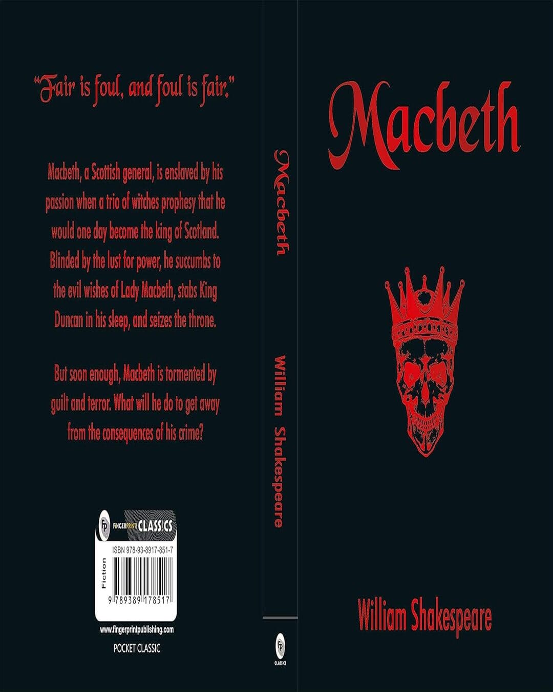 Macbeth (Pocket Classic) by William Shakespeare [Paperback] - versoz.com
