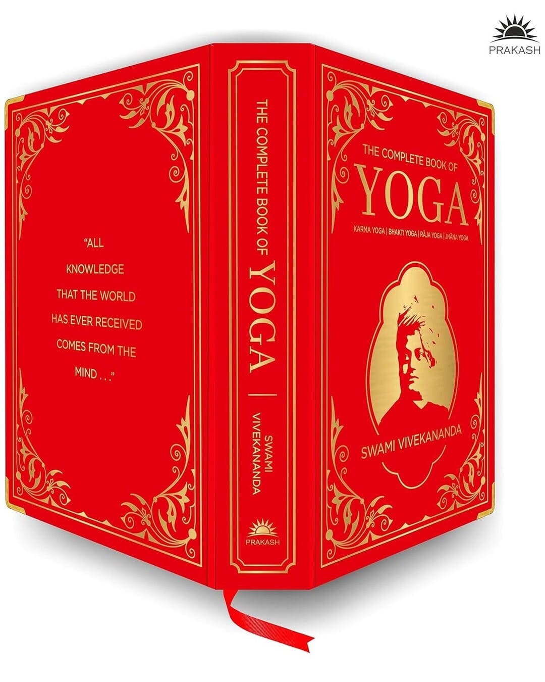 The Complete Book of Yoga : Karma Yoga | Bhakti Yoga | Raja Yoga | Jnana Yoga by Swami Vivekananda [Deluxe Silk Hardbound] - versoz.com
