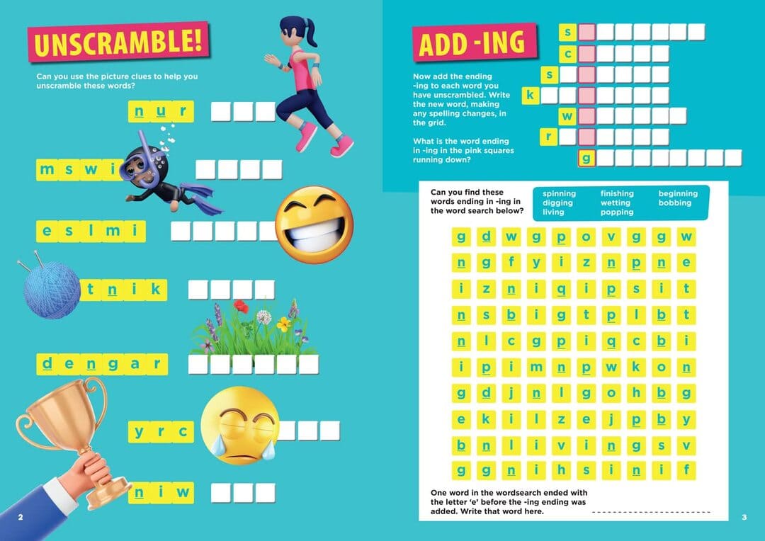 Scrabble Junior Spelling Activity Book : Age 7-8 [Paperback] - versoz.com