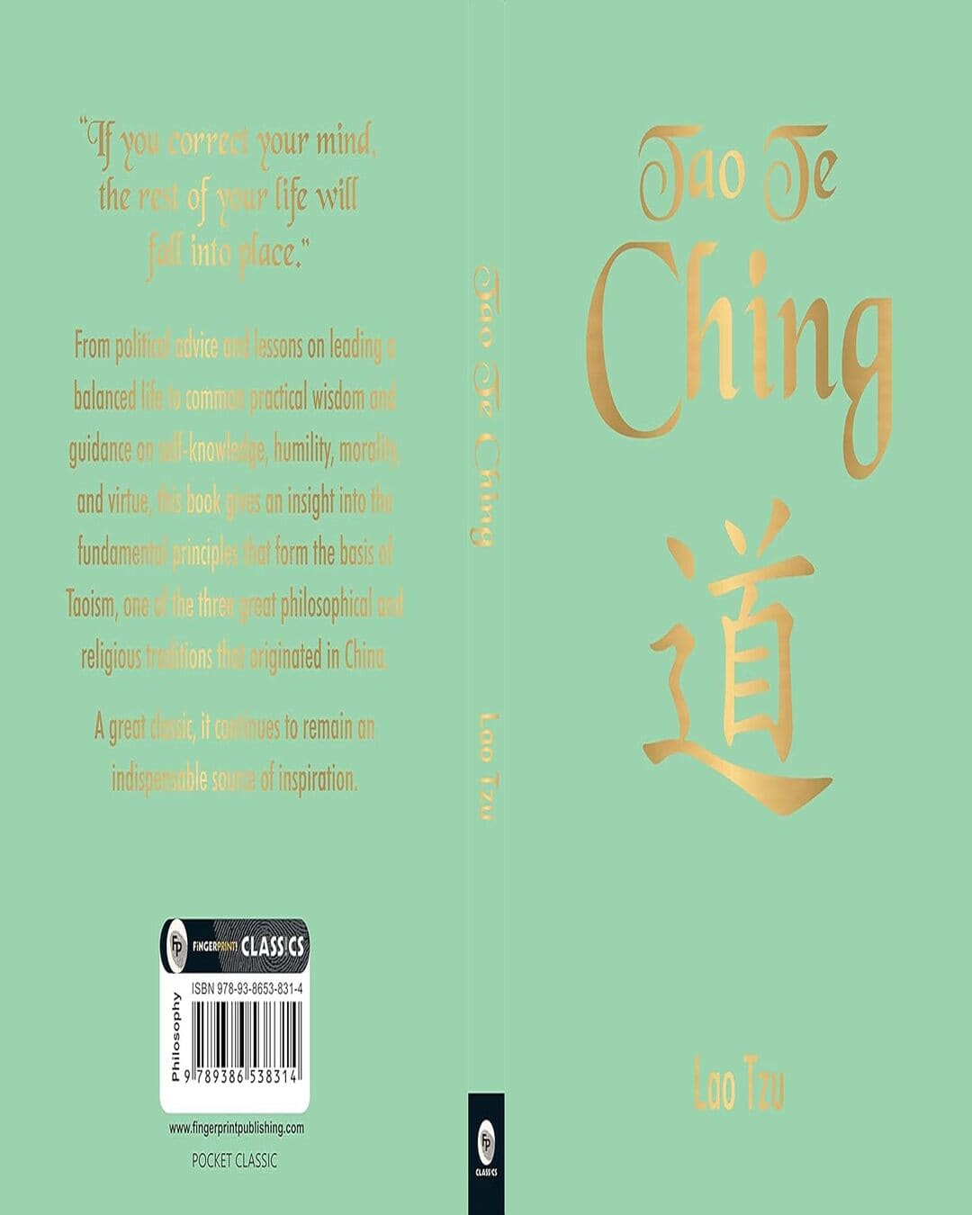 Tao Te Ching (Pocket Classic) by Lao-Tzu [Paperback] - versoz.com