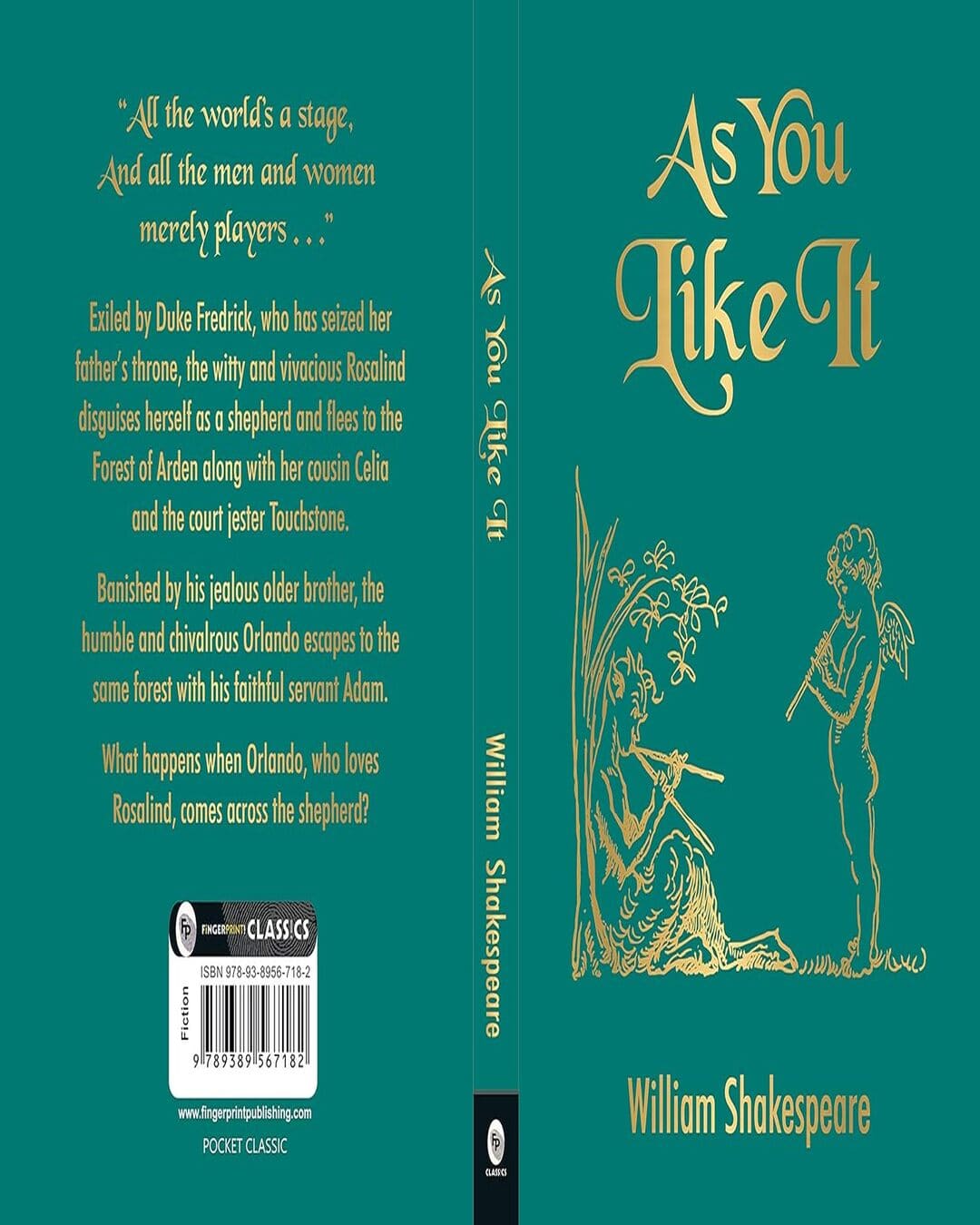 As You Like It (Pocket Classic) by William Shakespeare [Paperback] - versoz.com