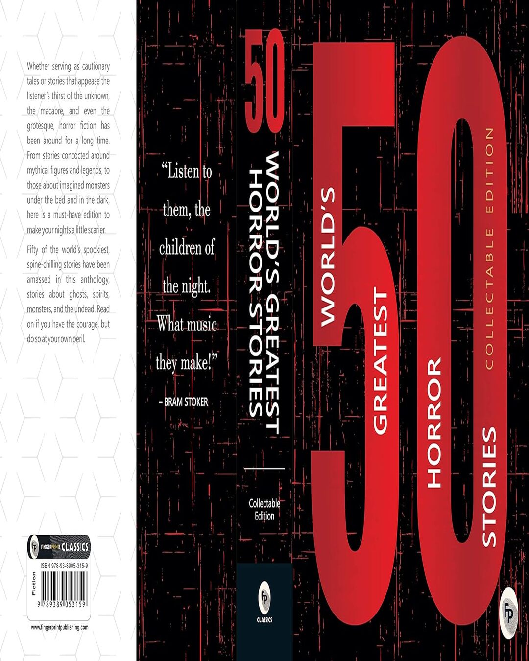 50 World’s Greatest Horror Stories: Collectable Edition by Various [Paperback] - versoz.com