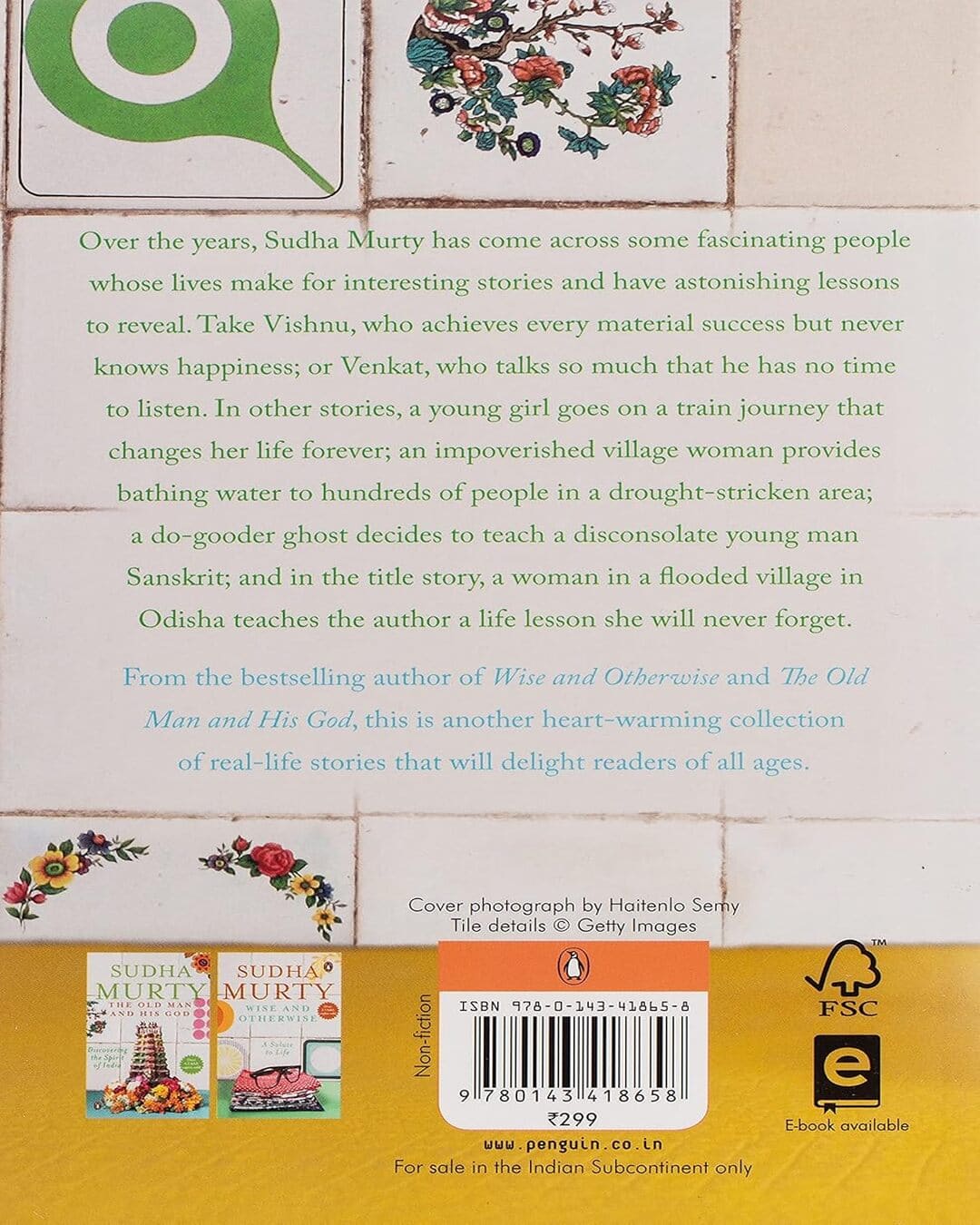 The Day I Stopped Drinking Milk by Sudha Murty [Paperback]