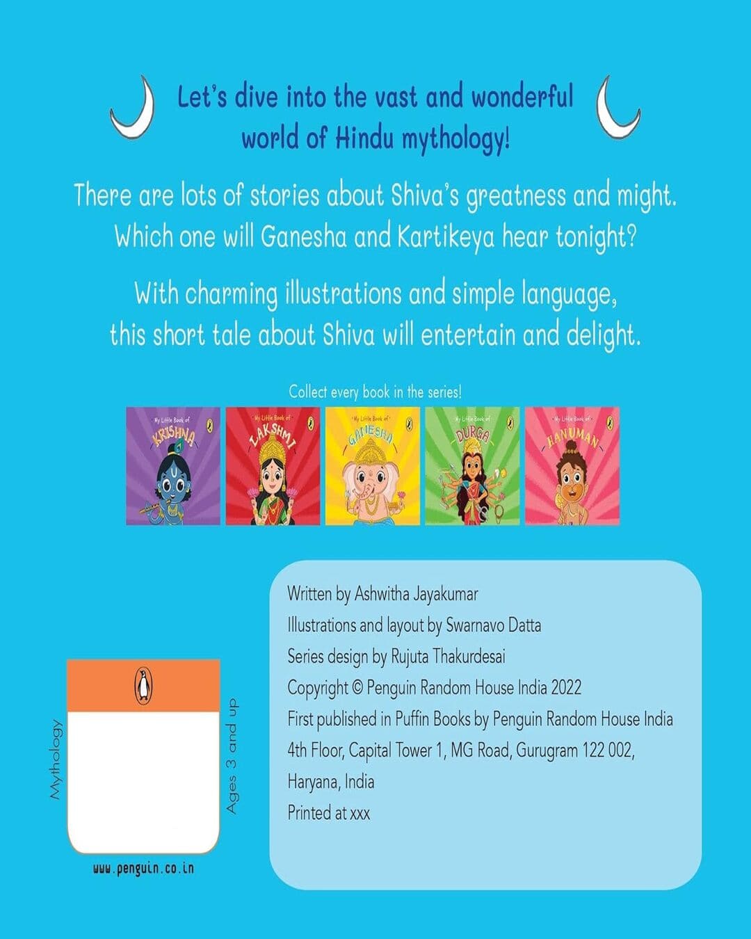 Puffin El: My Little Book Of Shiva by Prhi Editorial [Board book] - versoz.com