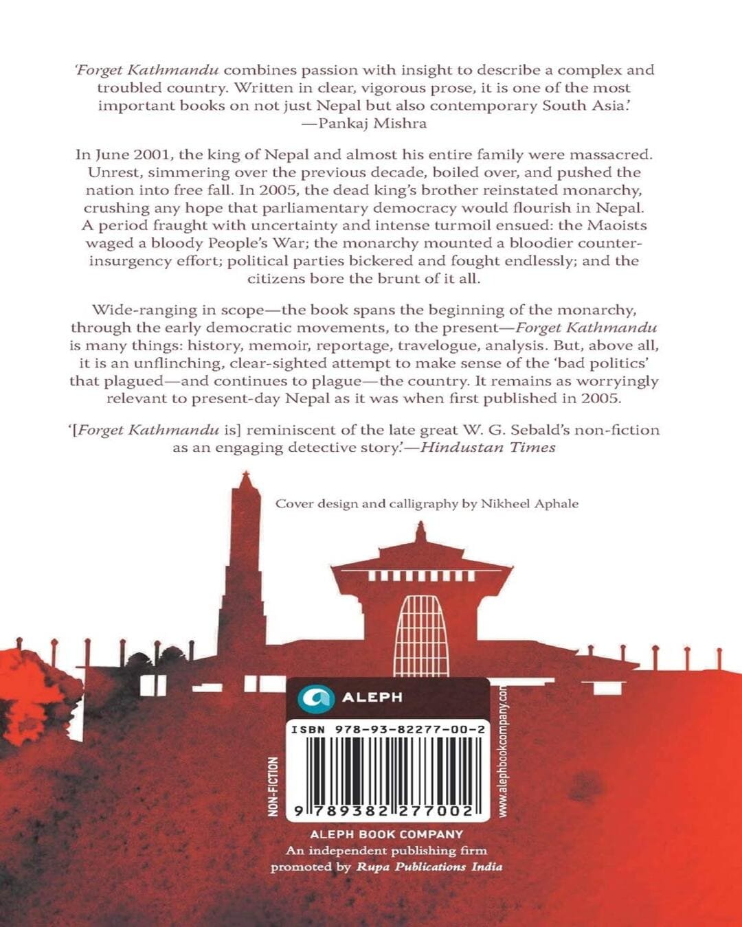 Forget Kathmandu: An Elegy for Democracy by Manjushree Thapa [Paperback] - versoz.com