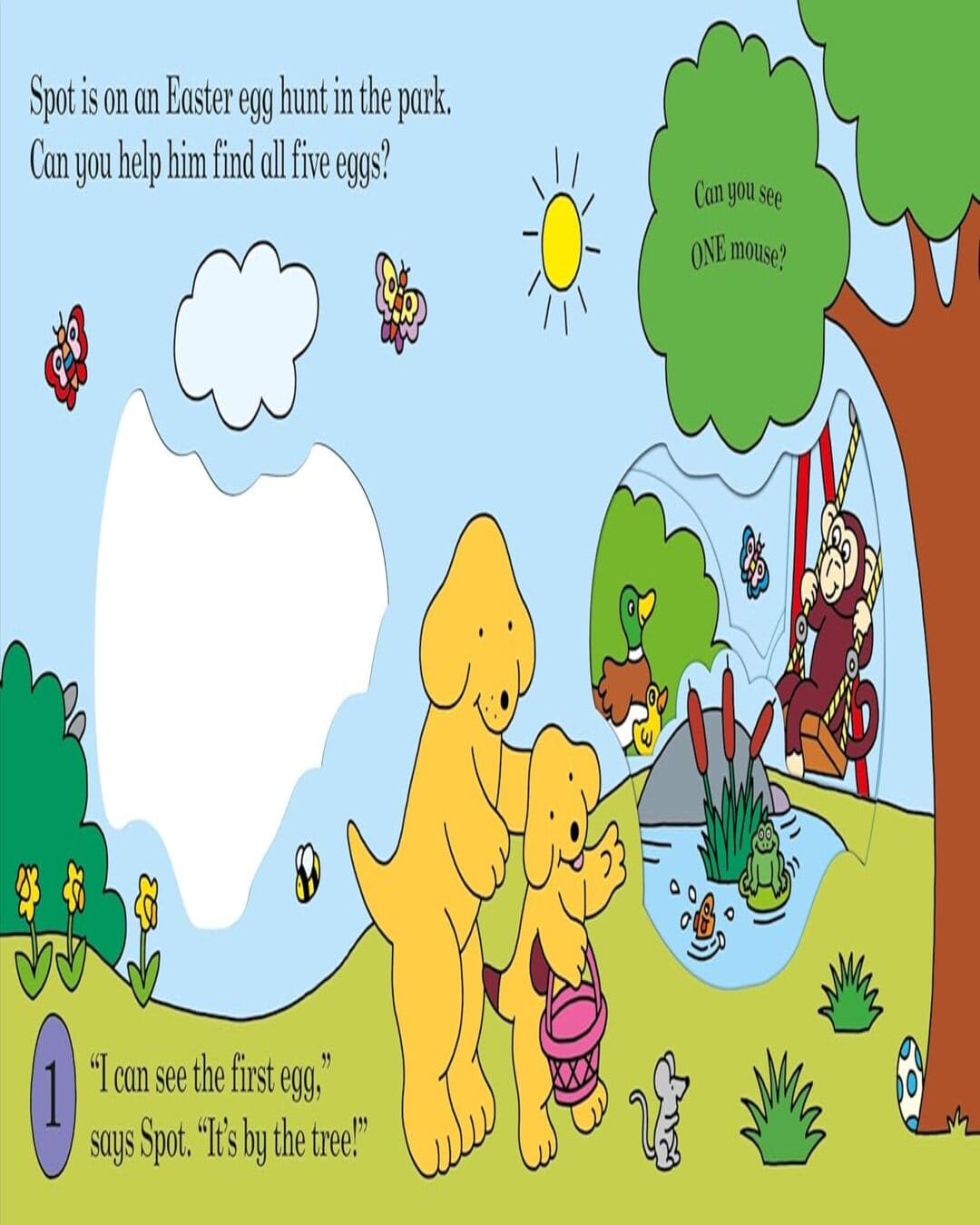 Spots Easter Egg Hunt by Hill Eric [Board book]