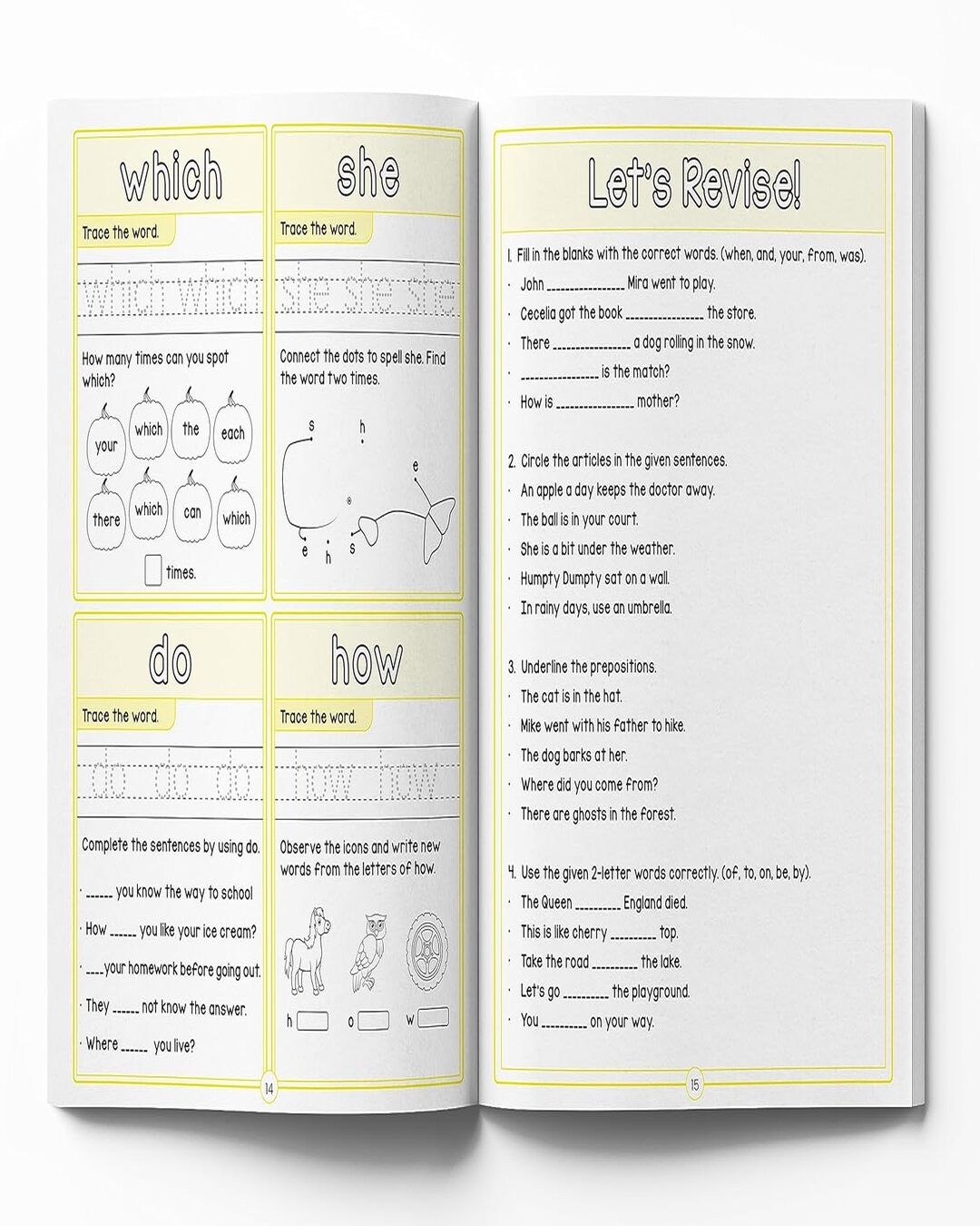 500 Fry's Sight Words: Learn to Read Activity Book for Kids - Book -1 [Paperback]