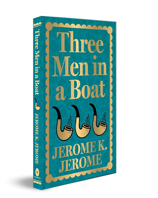 Three Men in a Boat (Deluxe Hardbound Edition) by Jerome K Jerome [Hardcover] - versoz.com