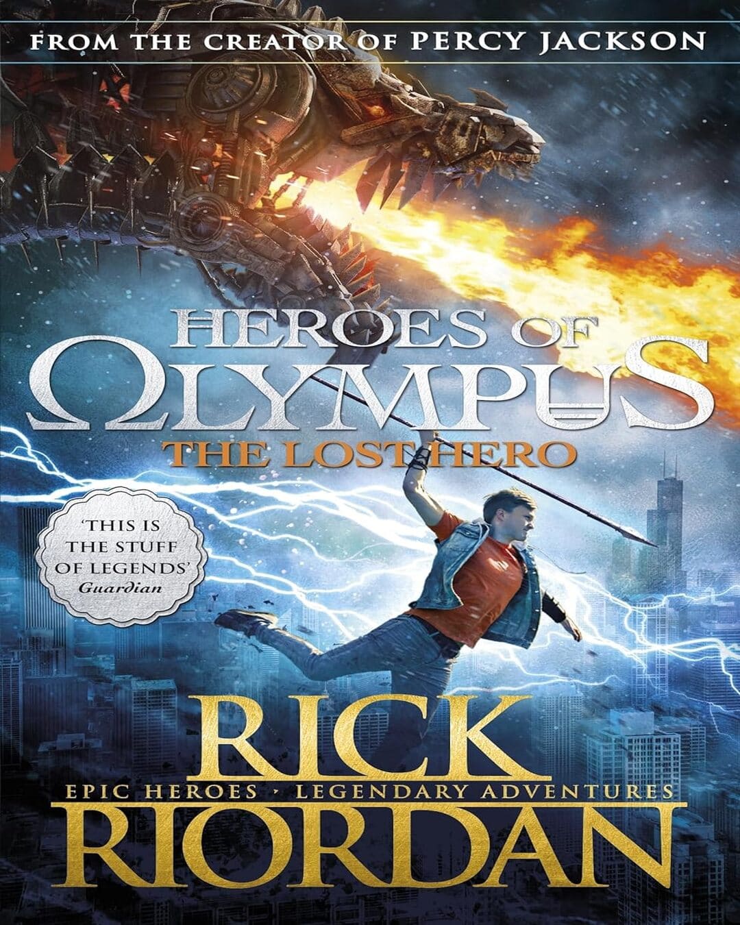 Heroes Of Olympus : The Lost Hero by Riordan Rick [Paperback] - versoz.com