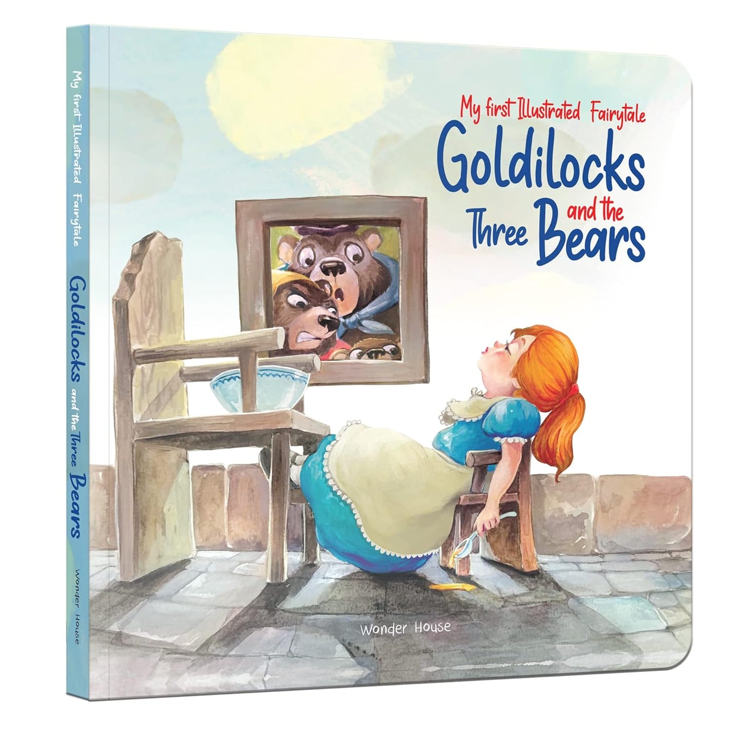 My First Illustrated Fairytale Board Book - Goldilocks and the Three Bears Board Book by Wonder House Books [Board Book]