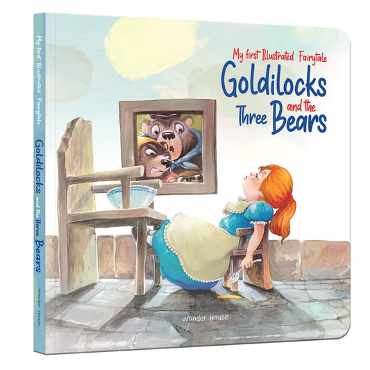 My First Illustrated Fairytale Board Book - Goldilocks and the Three Bears Board Book by Wonder House Books [Board Book]