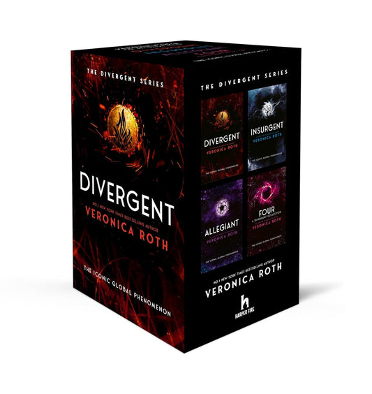 Divergent Series Boxset (Books 1-4) by Veronica Roth [Paperback] - versoz.com