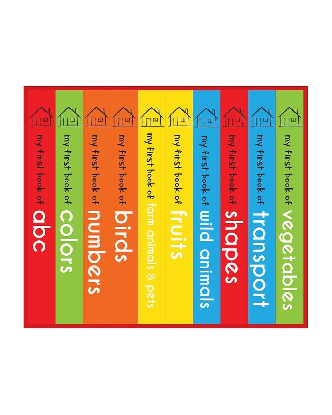 My First Library : 10 Board Books for Kids [Box Set]