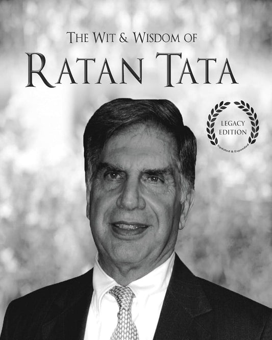 The Wit & Wisdom of Ratan Tata (Legacy Edition) by Ratan Tata [Hardcover] - versoz.com