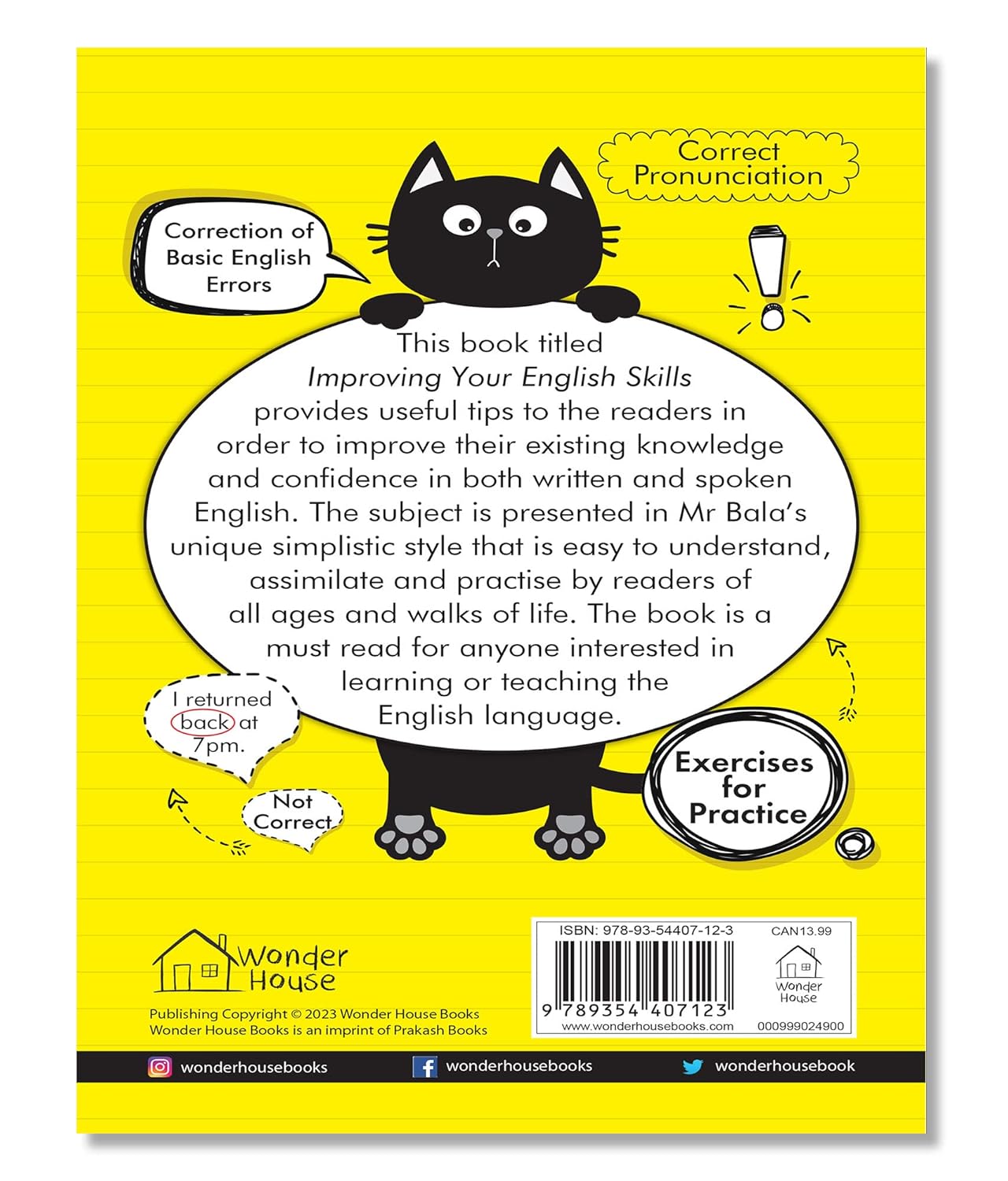 Improving Your English Skills : The Ideal Companion For English Improvement by Vijayan Bala [Paperback]