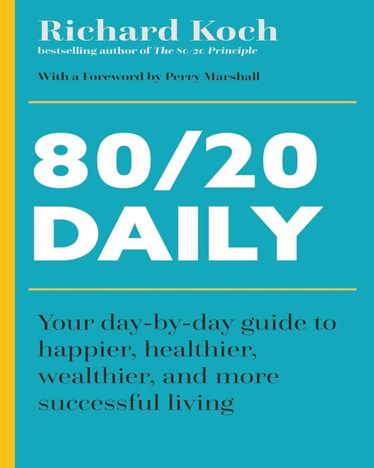 80/20 Daily by Richard Koch [Paperback] - versoz.com