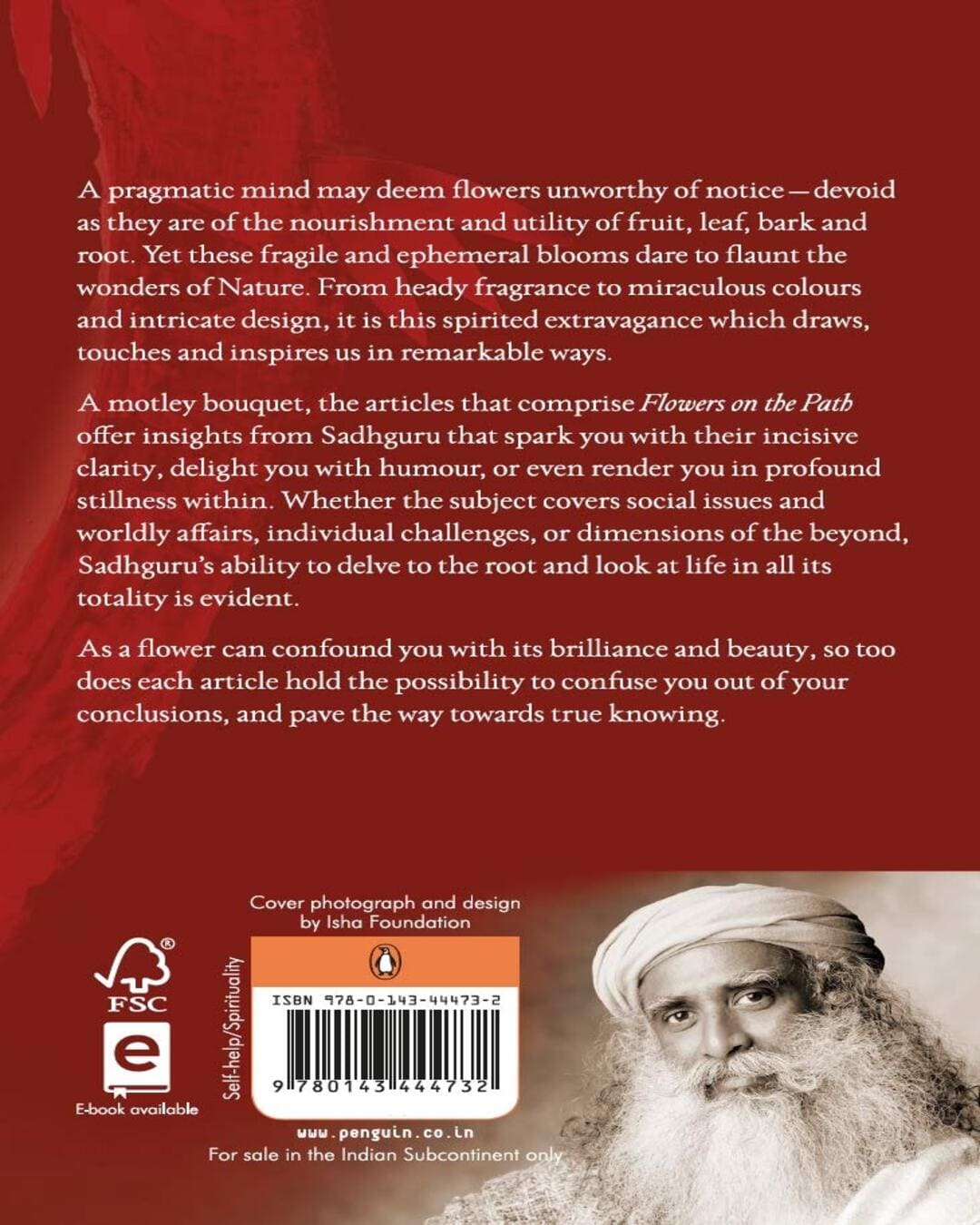 Flowers on the Path by Sadhguru [Paperback]