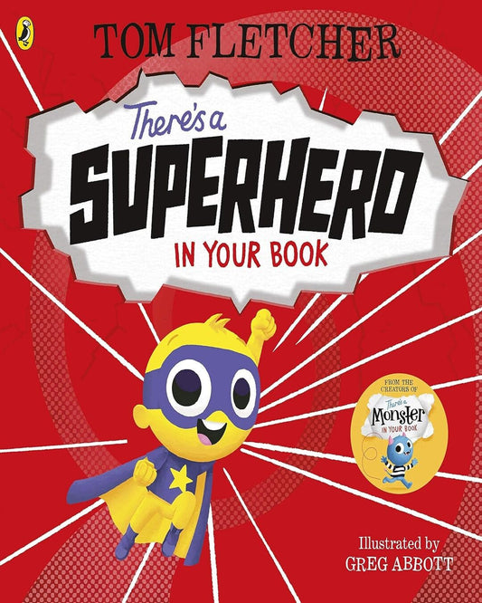 Theres A Superhero In Your Book by Tom Fletcher [Board book]