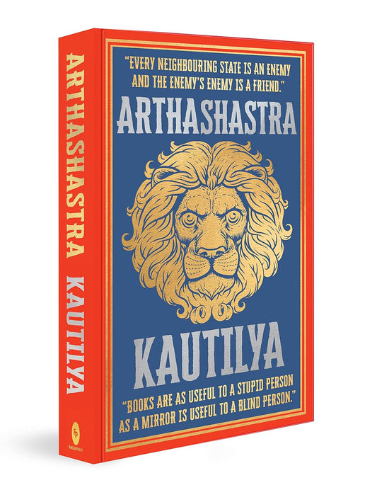 Arthashastra (Deluxe Hardbound Edition) by Kautilya [Hardcover] - versoz.com