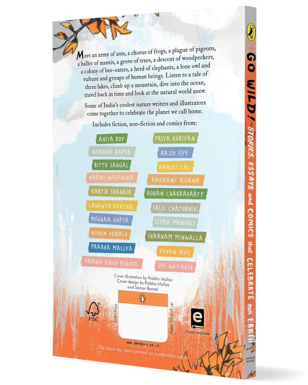 Go Wild! : Stories, Essays and Comics that Celebrate Our Earth [Paperback] - versoz.com