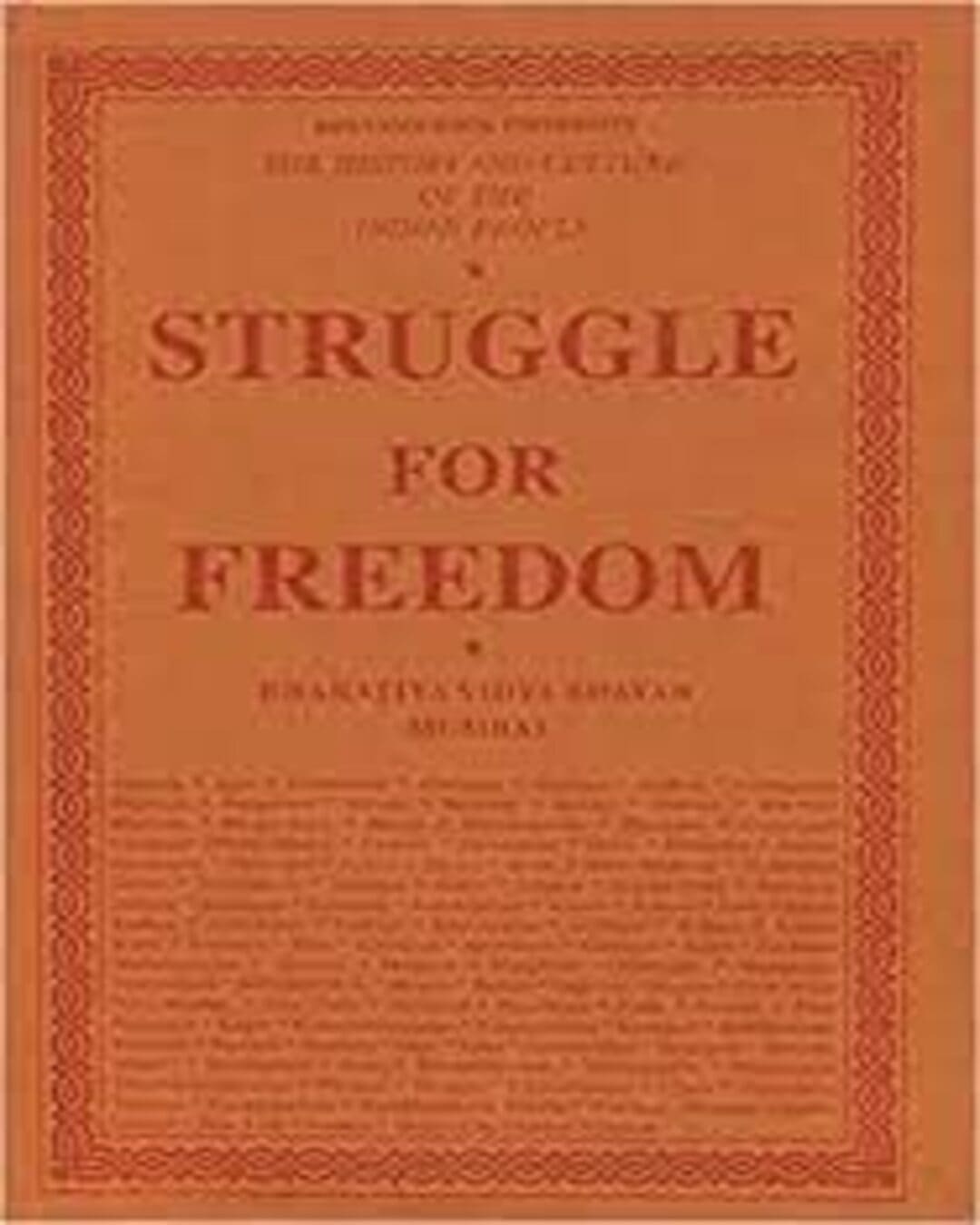 STRUGGLE FOR FREEDOM VOL. XI [Hardcover] - versoz.com