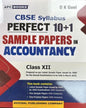 CBSE Perfect 10+1 Sample Papers in Accountancy Class 12 (2025)