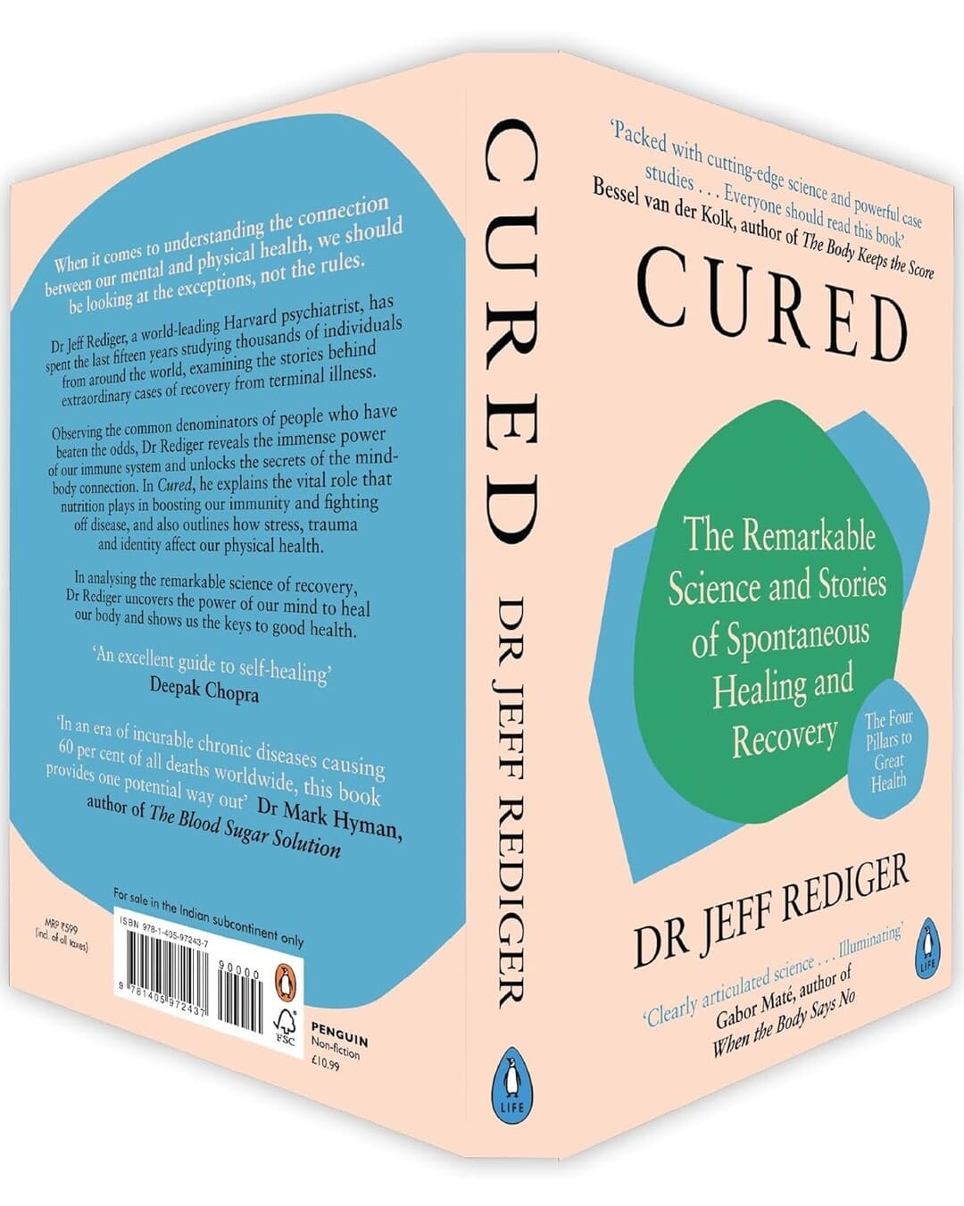 Cured : The Remarkable Science and Stories of Spontaneous Healing and Recovery by Jeff Rediger [Paperback] - versoz.com