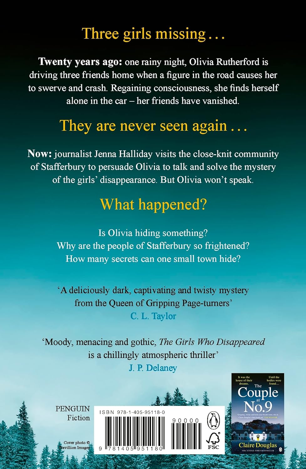 The Girls Who Disappeared by Claire Douglas [Paperback] - versoz.com