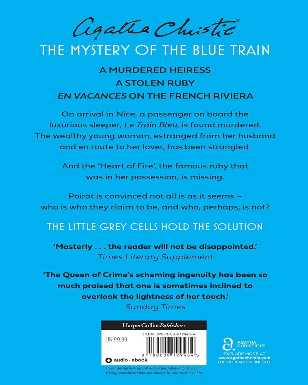 The Mystery of the Blue Train by Agatha Christie [Paperback] - versoz.com
