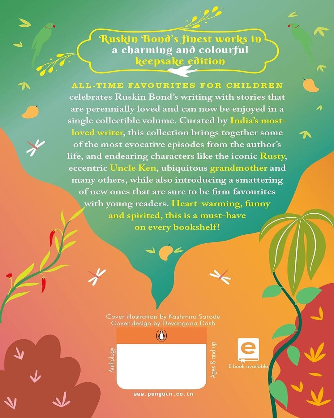 All Time Favourites For Children by Ruskin Bond [Paperback] - versoz.com