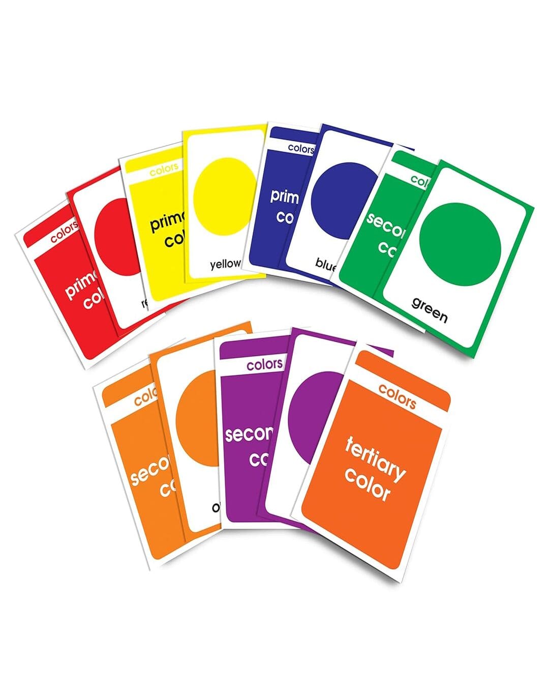 Amazing Flash Cards Colors & Shapes: Early Development of Preschool Toddler (55 Cards) by Wonder House Books [Card Book]