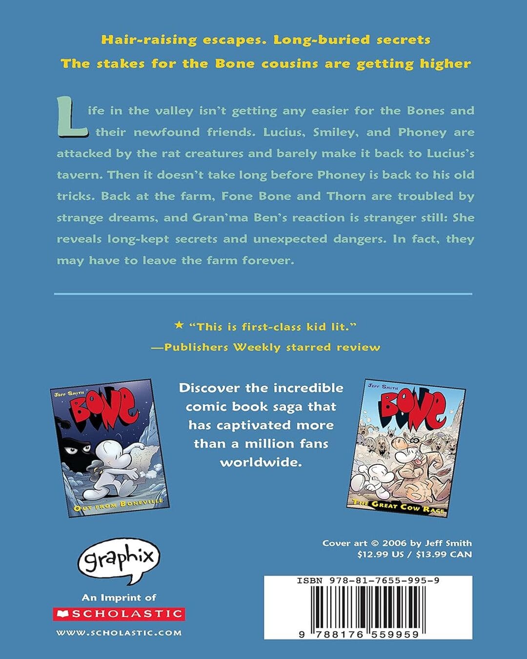BONE GRAPHIC NOVEL #3: EYES OF THE STORM (GRAPHIX) [Paperback] - versoz.com