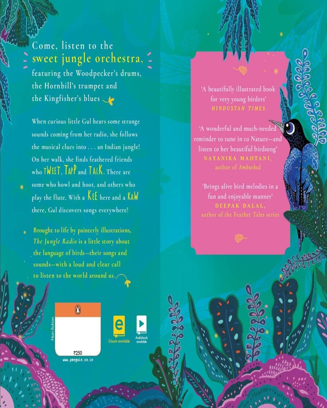 The Jungle Radio: Bird Songs Of India by Devangana Dash [Paperback]
