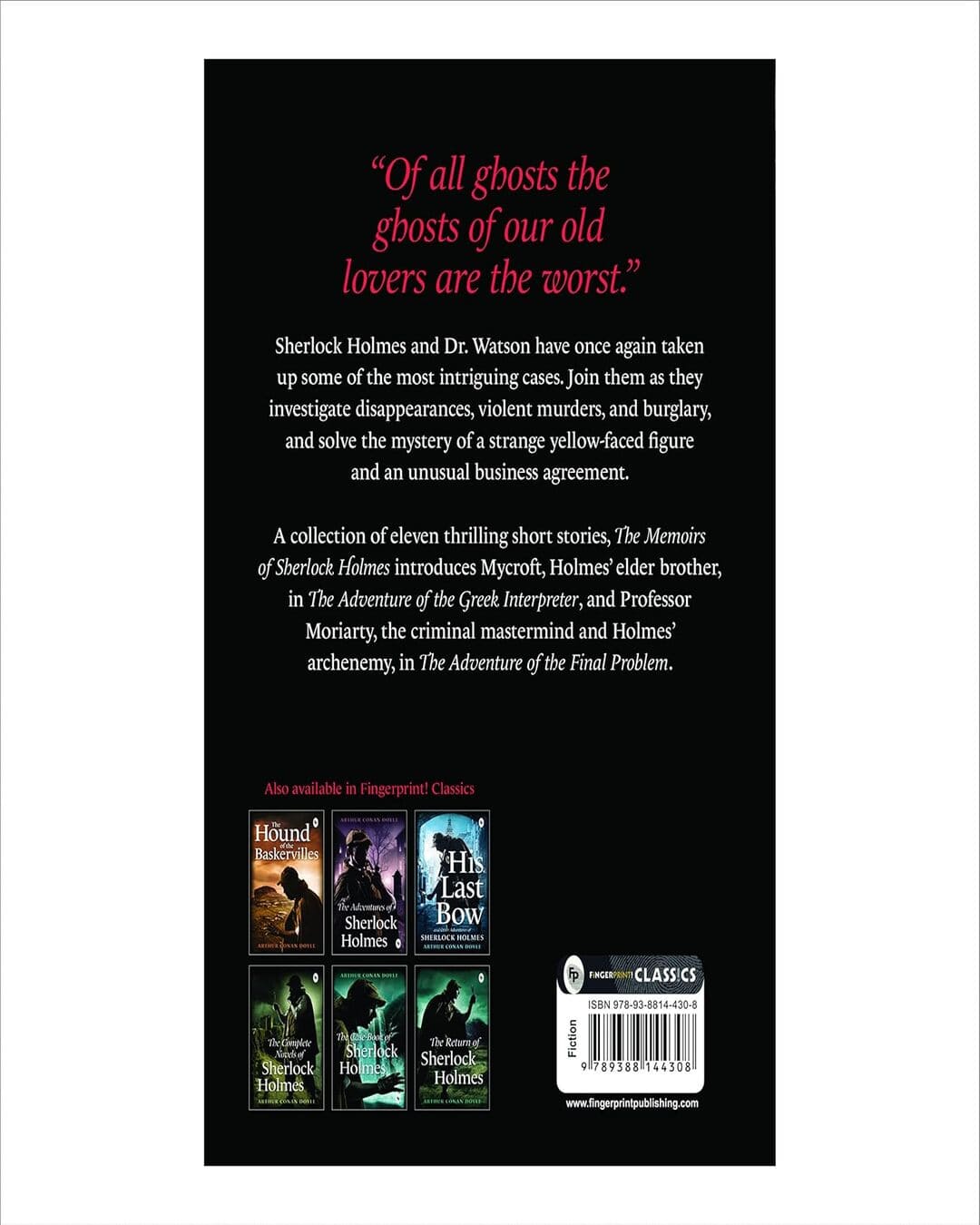 The Memoirs of Sherlock Holmes-Classics by by Sir Arthur Conan Doyle [Paperback]