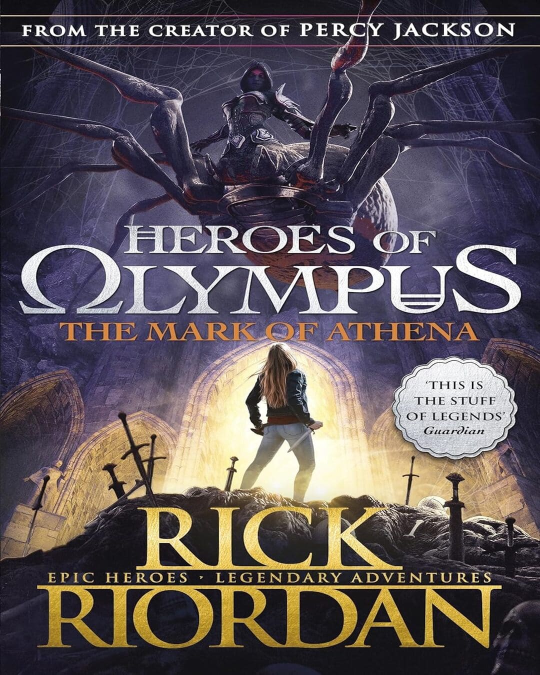 Heroes Of Olympus : Mark Of Athena by Riordan Rick [Paperback] - versoz.com