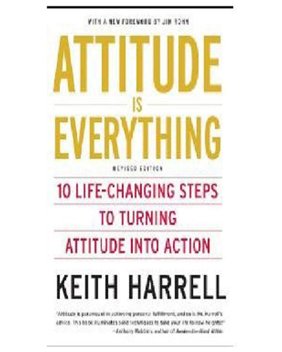 Attitude is Everything (Revised Edition) by Keith Harrell [Paperback] - versoz.com