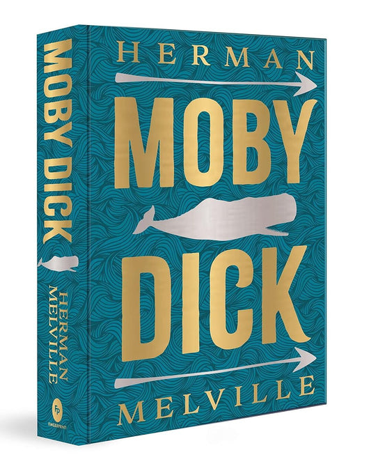 Moby Dick (Deluxe Hardbound Edition) by Herman Melville [Hardcover] - versoz.com