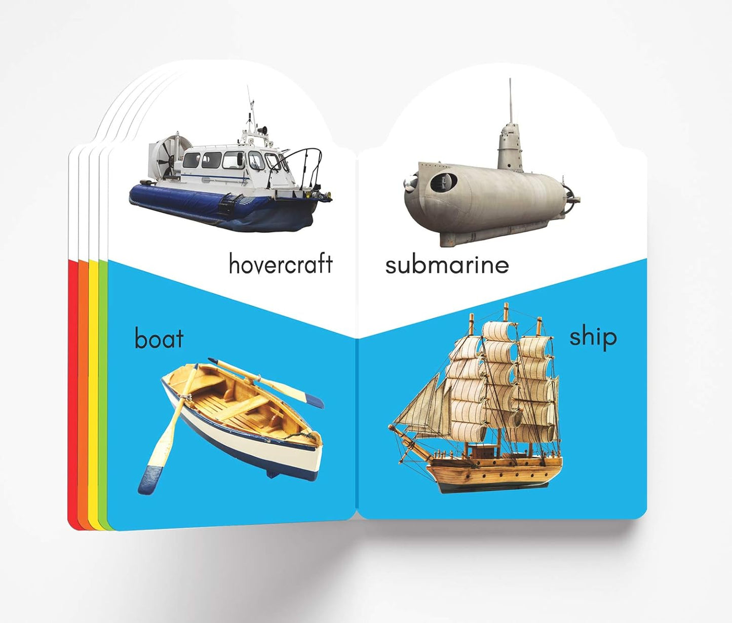 My Early Learning Book of Transport: Attractive Shape Board Books For Kids by Wonder House Books [Board Book]